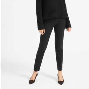 NWT Everlane The Slim Wool Pant in Black